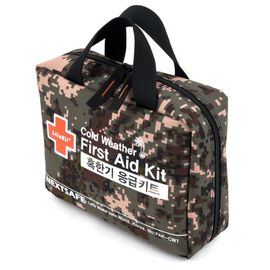 [NEXTSAFE] Cold Weather First Aid Kit-Easy Carry Ideal for Home, Office, Car, Travel, Outdoor, Camping, Hiking, Boating-Made in Korea